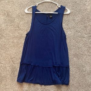 Cute navy tank